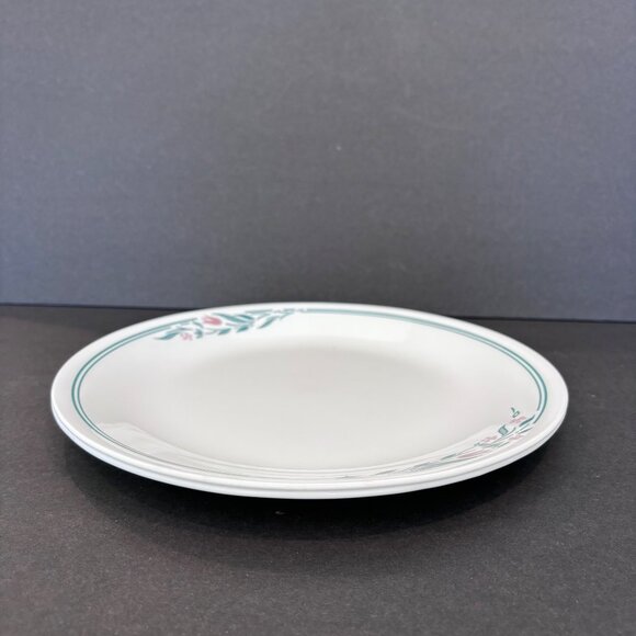 Vtg Corelle Rosemary Rosemarie Dinner Plate Plates Set 2 10.25" Excellent USA - Picture 3 of 5